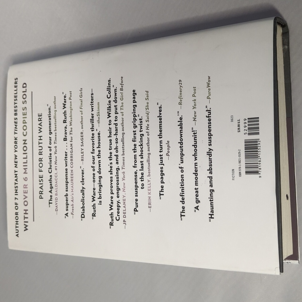 Zero Days by Ruth Ware Hardback - Picture 4 of 5